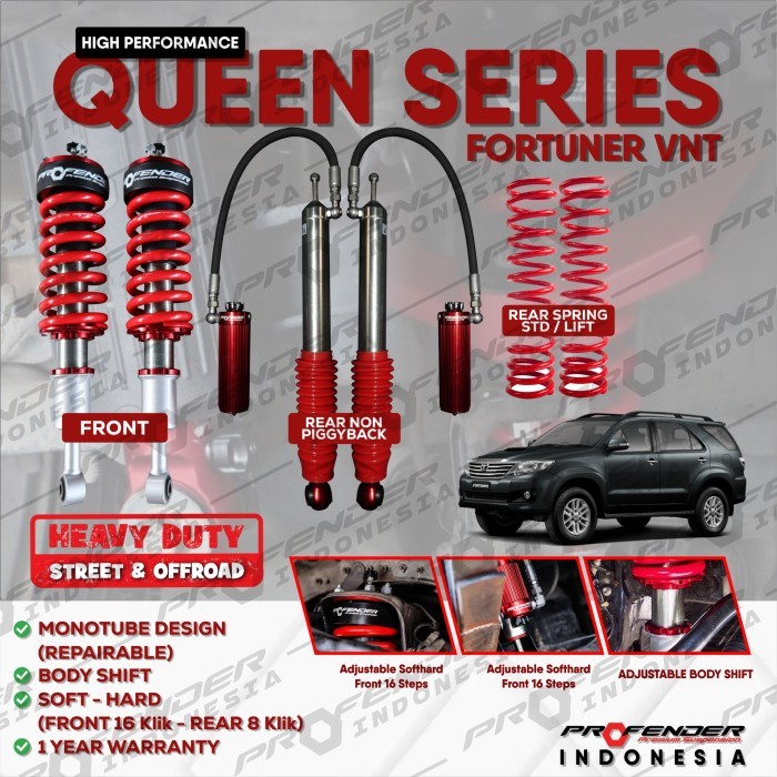 Jual QUEEN SERIES - Suspensi Shockbreaker PROFENDER MONOTUBE 2.0 ...