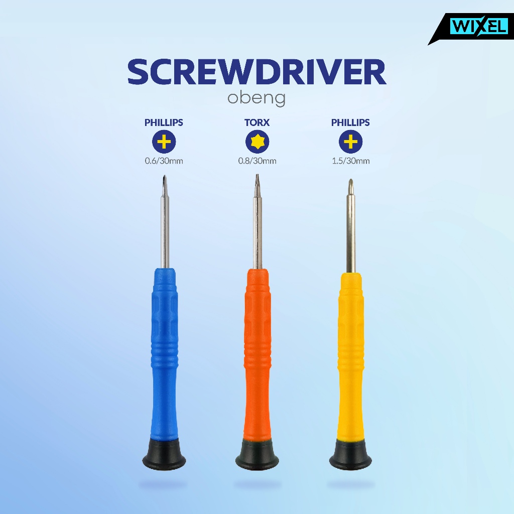 Jual WIXEL - Repair Tools for Iphone Obeng Set HP Bongkar Handphone ...
