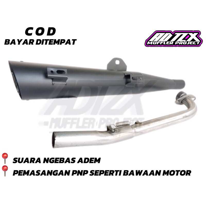 Jual Knalpot Standar Tsugigi Racing Kirana Kharisma Supra Fit X