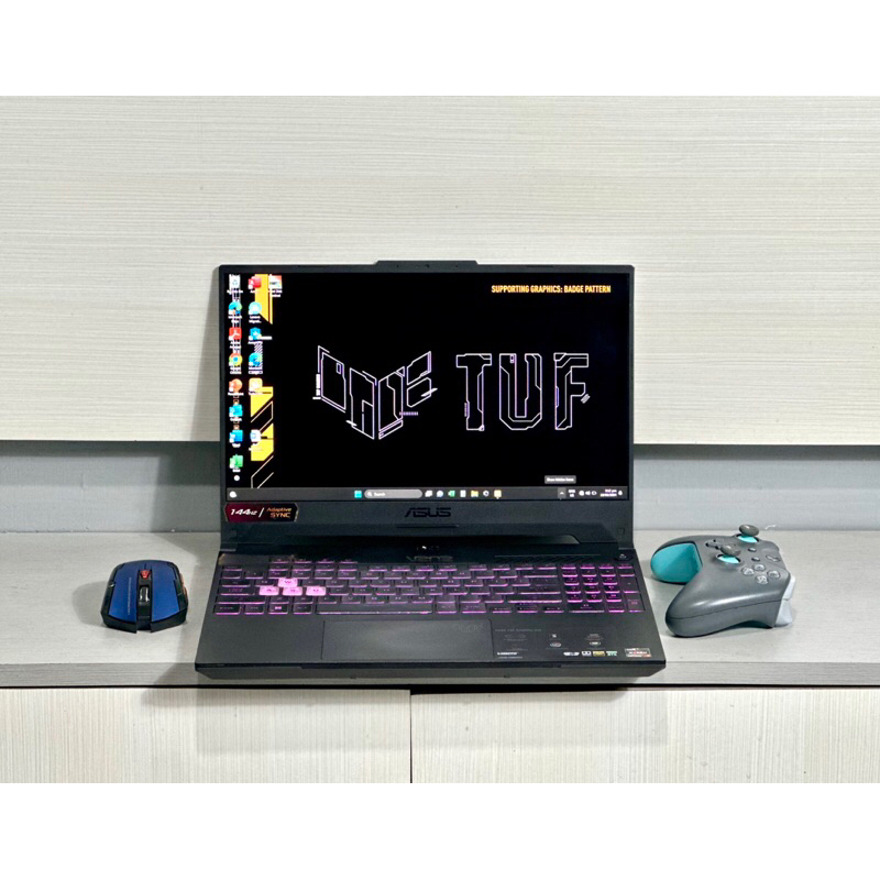 Jual Laptop Gaming Asus Tuf A15 Fa507re Ryzen 7 6800h Nvidia Geforce Rtx 3050 Ti Shopee Indonesia 4900