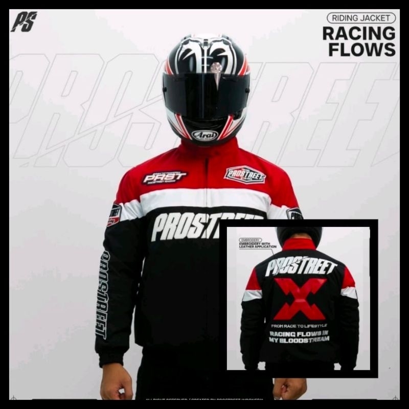 Jual JAKET PROSTREET RACING | PROSTREET RACING ADDICT | PRINTING ...