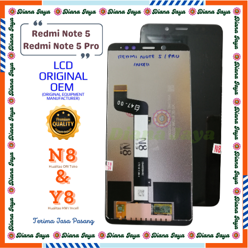 Jual Lcd Touchscreen Xiaomi Redmi Note 5 / Redmi Note 5 Pro ORI ...