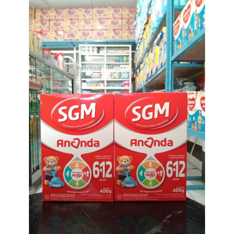 Jual SUSU SGM ANANDA 6-12 BULAN 400G | Shopee Indonesia