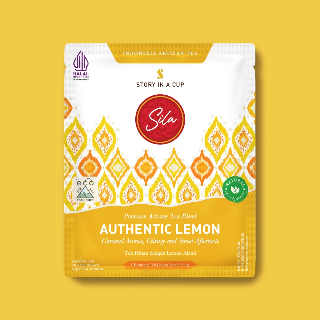 Jual Sila - Authentic Lemon - Daily Gourmet - Artisan Tea Blend ...