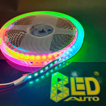 Bledauto Grosir 5m Lampu Led Strip WS2812 RGB DMX 7.5mm