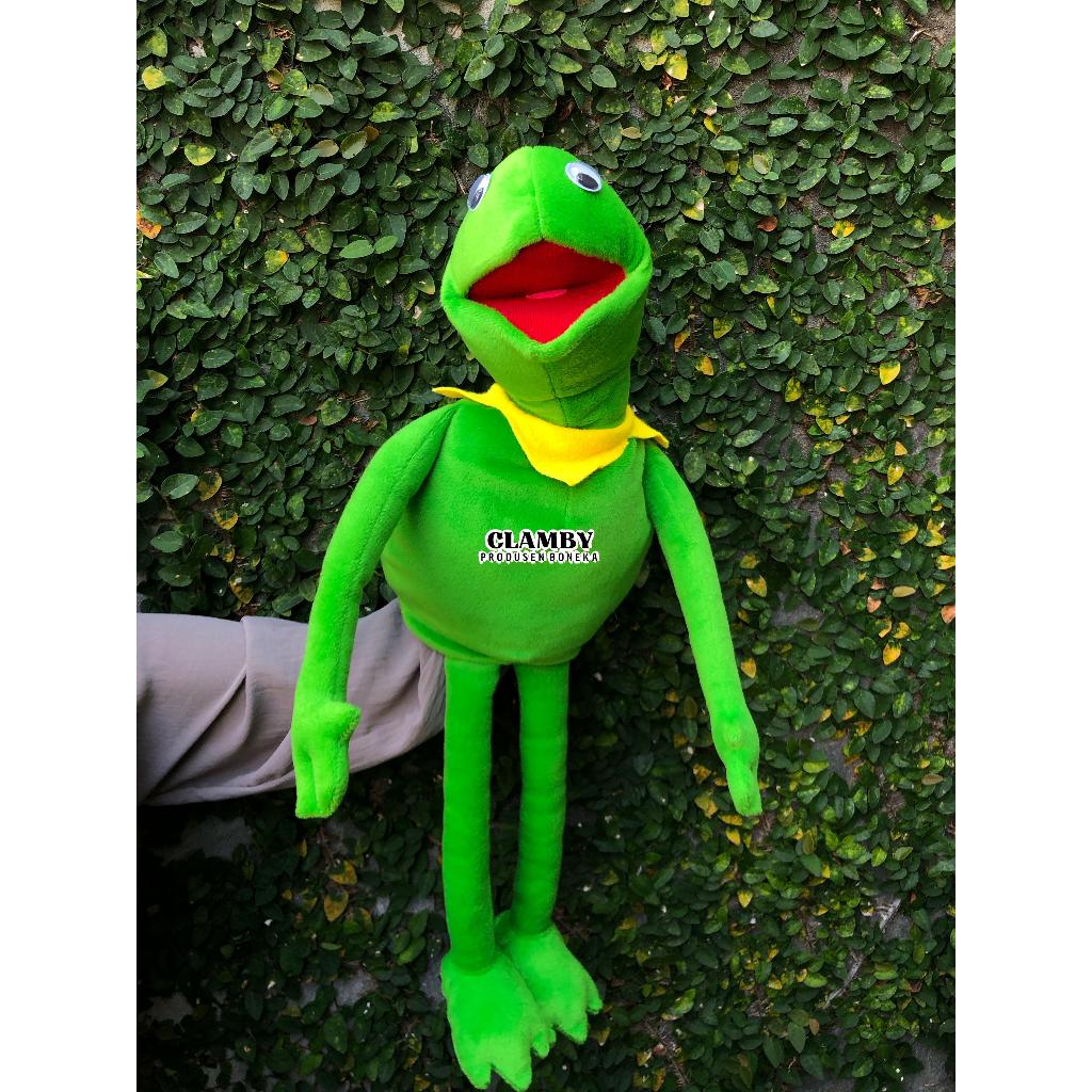 Jual Boneka Tangan Muppet Kodok Kermit | Boneka Hewan Ukuran Besar 70 ...