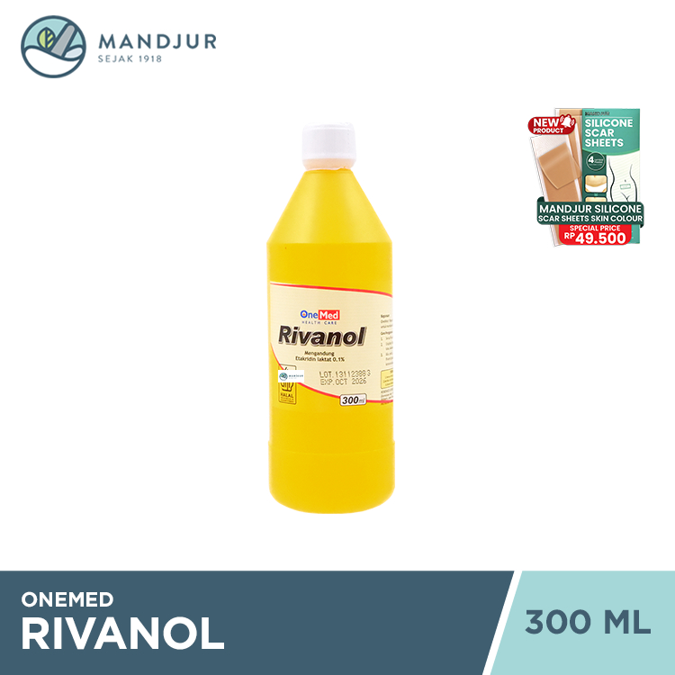 Jual Onemed Rivanol 300 mL - Cairan Antiseptik Luka | Shopee Indonesia