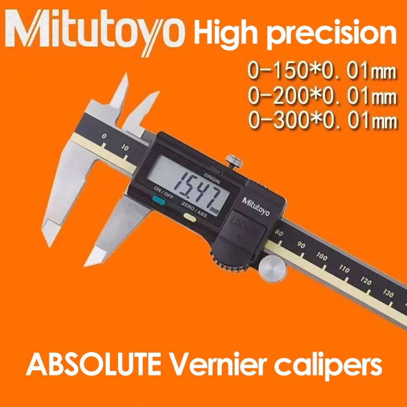 Jual Mitutoyo Digital Caliper Presisi Tinggi Stainless Steel Vernier ...