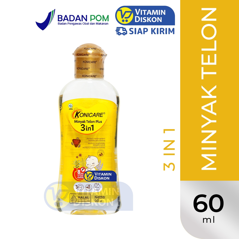 Jual KONICARE MINYAK TELON PLUS 3 IN 1 | Shopee Indonesia