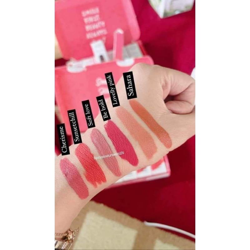 Jual PROMO !!!! PAKET LIPMATE NATURA WORD (ISI 6PCS) | Shopee Indonesia
