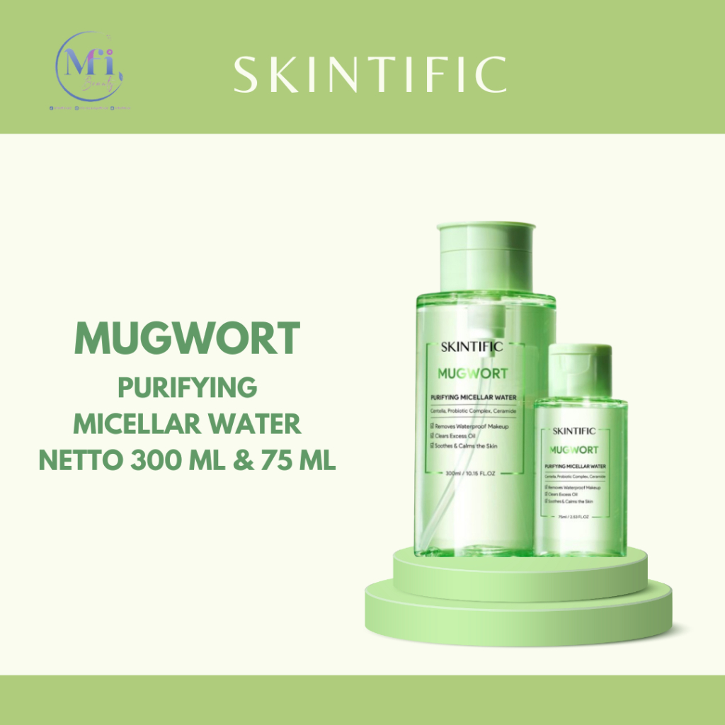 Jual MFI - SKINTIFIC MUGWORT PURIFYING MICELLAR WATER SERIES NETTO 300 ...