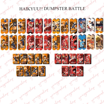 Jual HAIKYUU!! THE DUMPSTER BATTLE MOVIE COLLECTIBLE TICKET FANMADE ...
