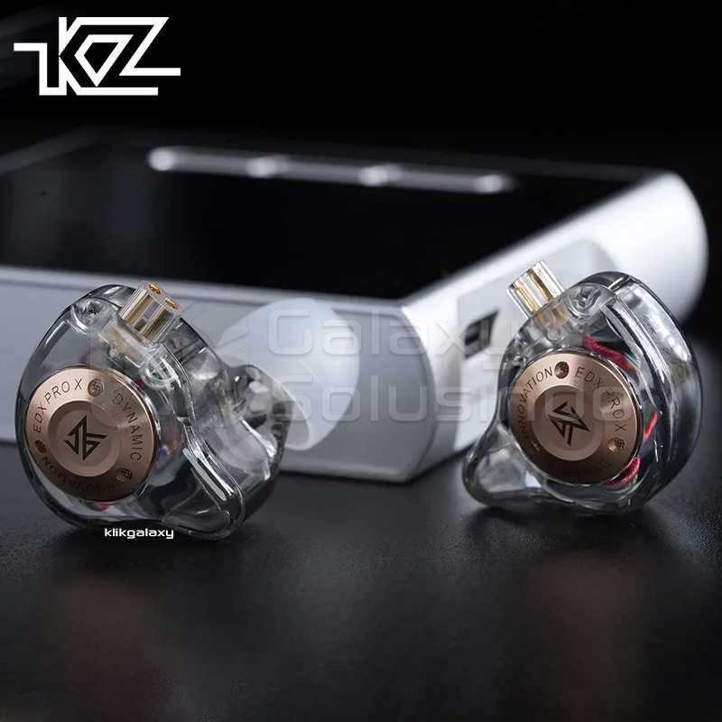 Jual Knowledge Zenith KZ EDX Pro X Earphone With Mic - Grey | Shopee ...