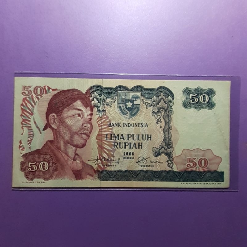 Jual uang kuno 50 rupiah jendral sudirman tahun 1968 | Shopee Indonesia