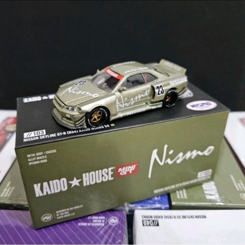 Jual kaido house 103 nissan skyline gtr r34 unselead | Shopee Indonesia