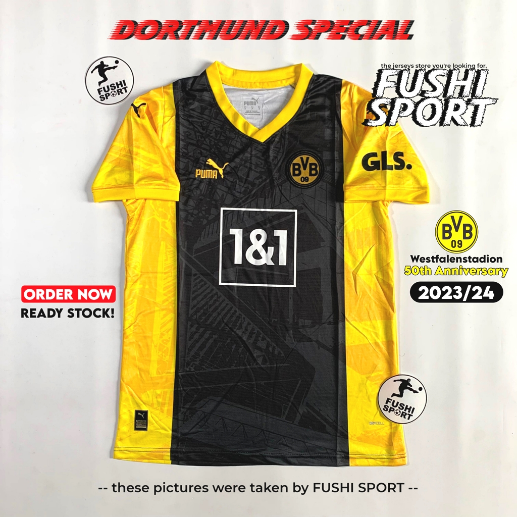 Jual Jersey Baju Bola Dortmund Special Westfalenstadion 50th ...