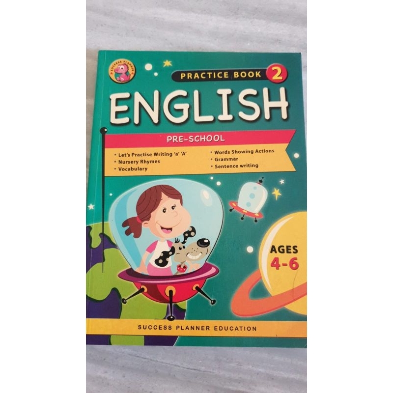 Jual PRACTICE BOOK 2 - ENGLISH AGE 4-6 Buku Singapore / Kurikulum ...