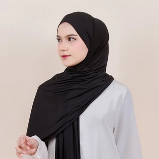 Nabila Pashmina Instant Tali Jersey Lembut