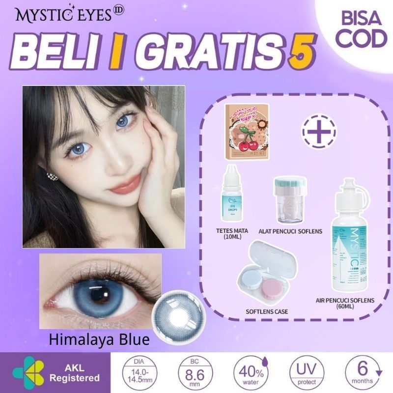 Jual Cod Mysticeyes Item Paket Kombinasi Softlens Normal Mm