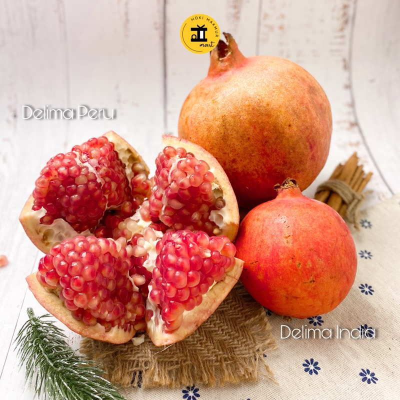 Jual BUAH DELIMA MERAH IMPORT PREMIUM | RED POMEGRANATE | PER 1 PCS ...