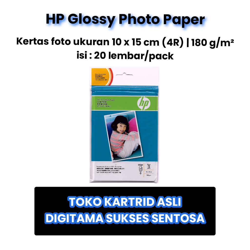 Jual HP Glossy Photo Paper / Kertas Foto 10 x 15 cm | Shopee Indonesia