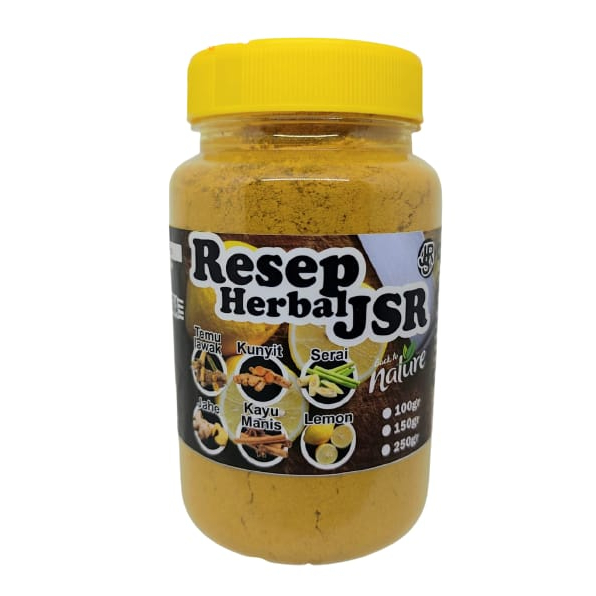 BakulHerbal Herbal JSR Bubuk Kunyit untuk Asam Lambung, Maag, Gerd, Gangguan Lambung Kronis
