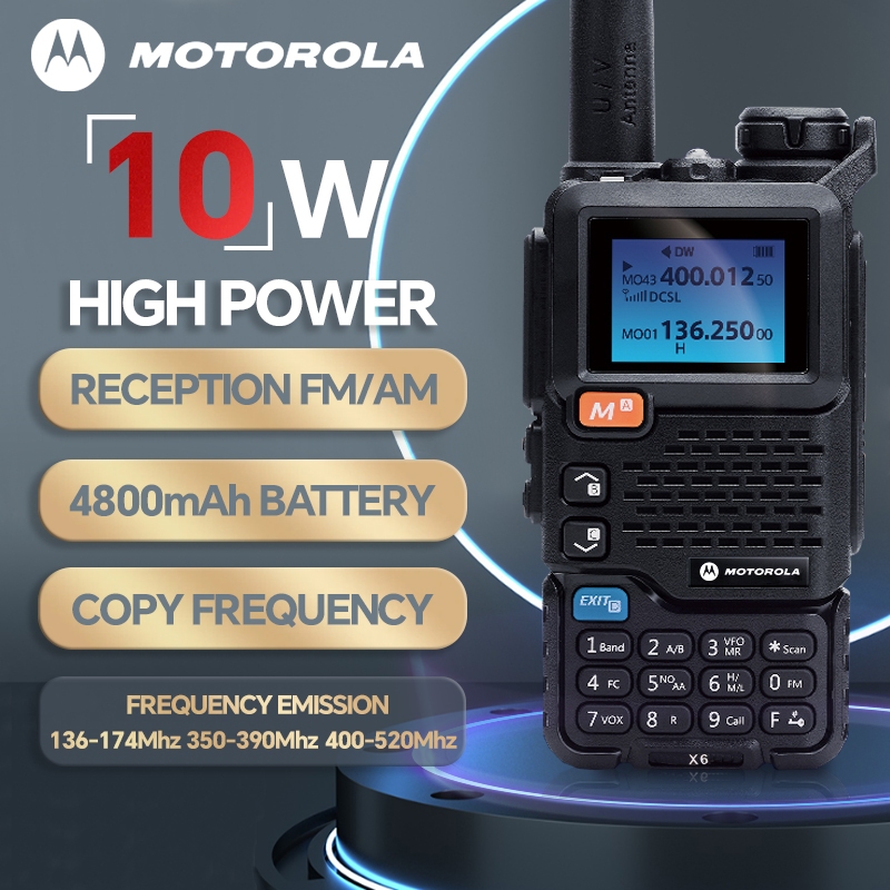 Jual Ht Motorola X Two Way Radio K Headset Walkie Talkie Watt