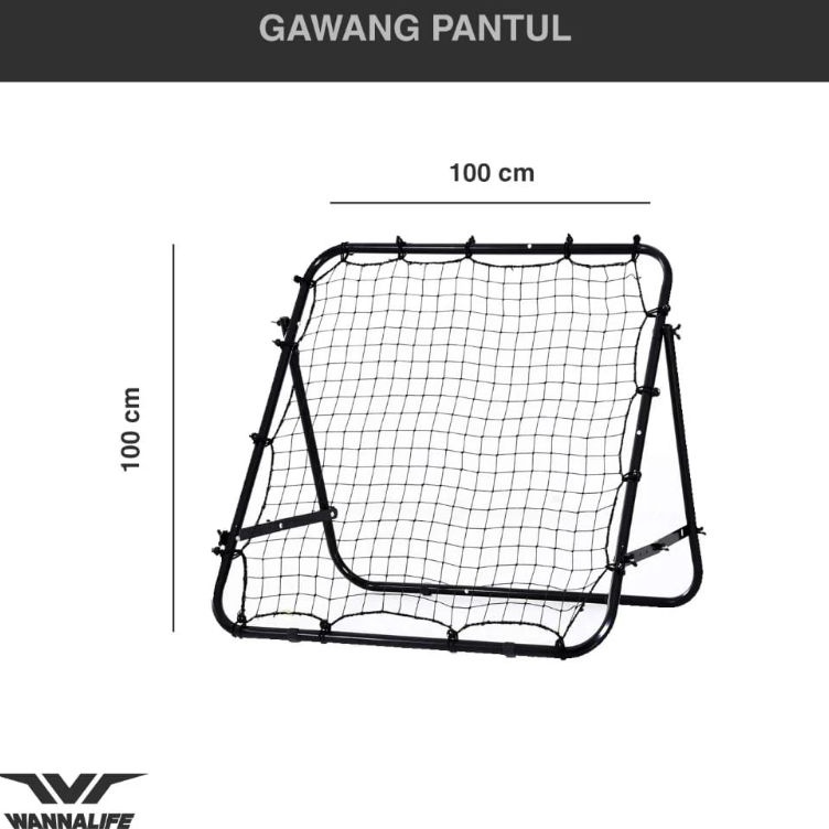Jual Gawang Pantul sepakbola basket jaring pemantul Sepak Bola Futsal ...