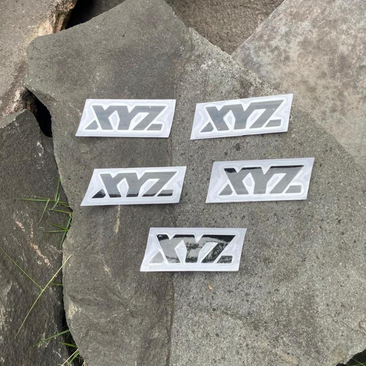 Jual STICKER XYZ RACING CUTTING | Shopee Indonesia