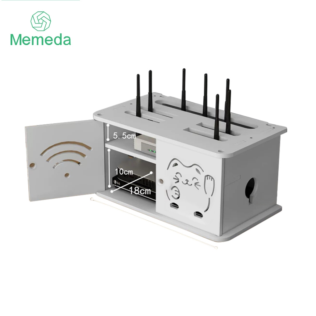 Jual Memeda Kotak Penyimpanan Router | Shopee Indonesia