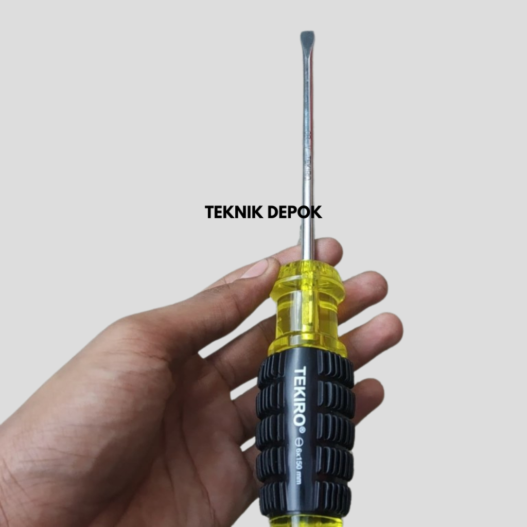Jual Obeng Plus Kembang 6 x 150 mm Ujung Magnet Screwdriver Alat ...