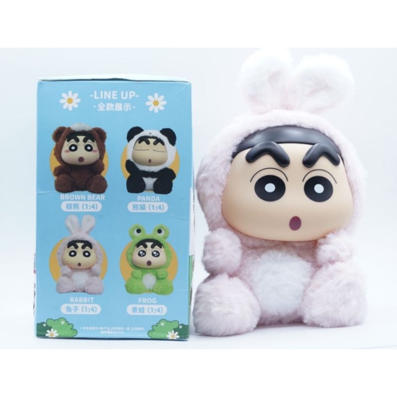Jual Crayon Shinchan Shin Chan Sincan Rabbit Animal Ver 1 Vinyl Face ...