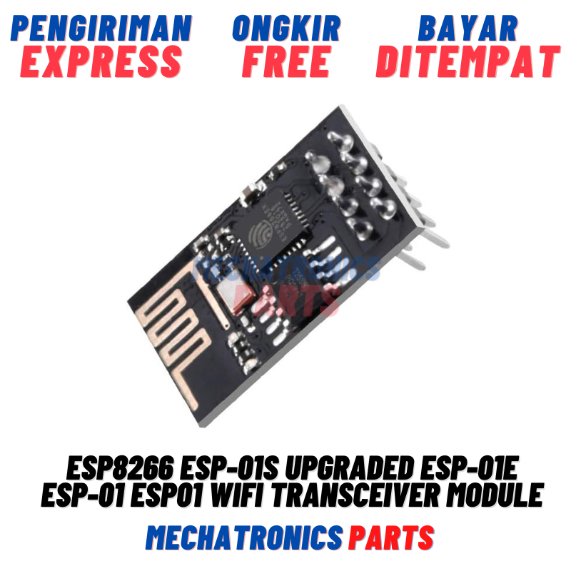 Jual ESP8266 ESP 01E ESP 01 ESP01 WIFI WIRELESS TRANSCEIVER MODULE 1M ...