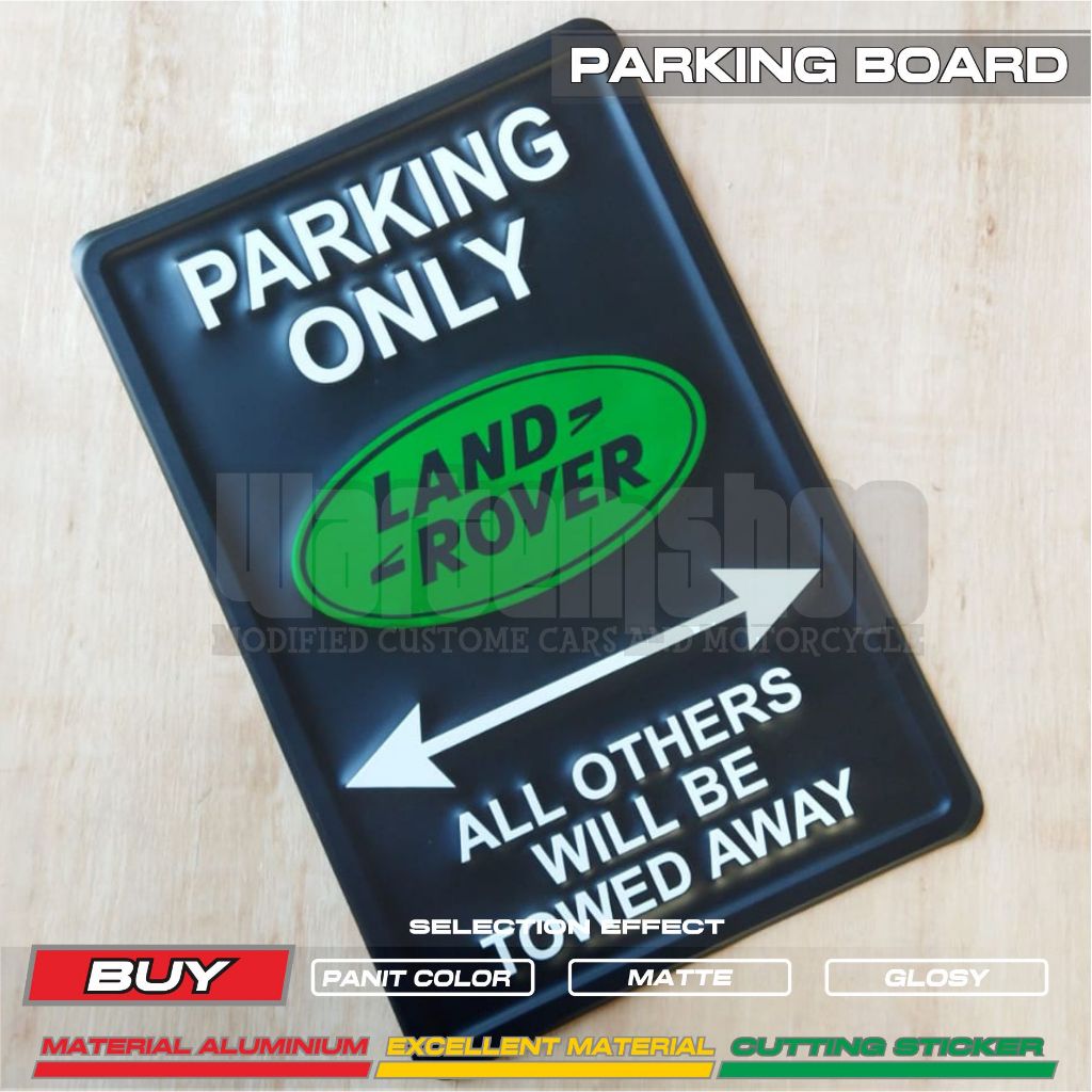 Jual PARKING BOARD LAND ROVER | Shopee Indonesia