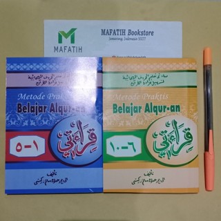 Jual Buku Qiroati Bendel 2 Jilid Lengkap Jilid 1-5 Dan 6-10 : Metode ...