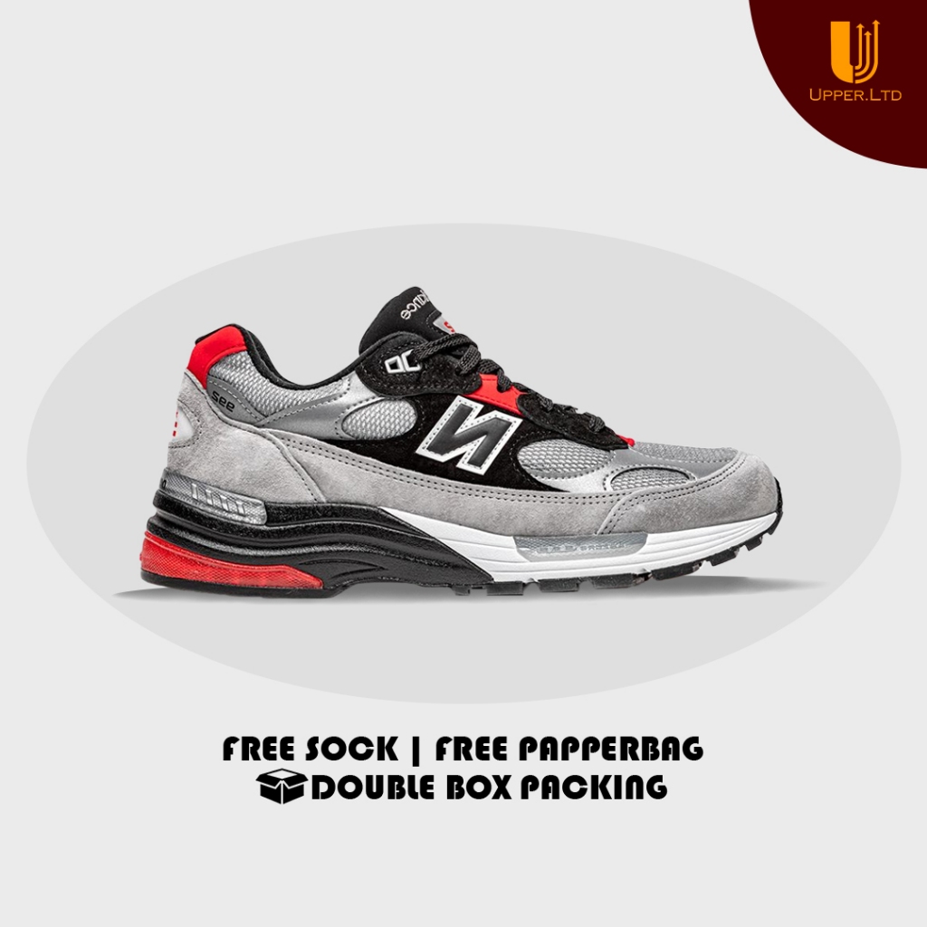 Jual DTLR x New Balance 992 DC Grey Black | Shopee Indonesia
