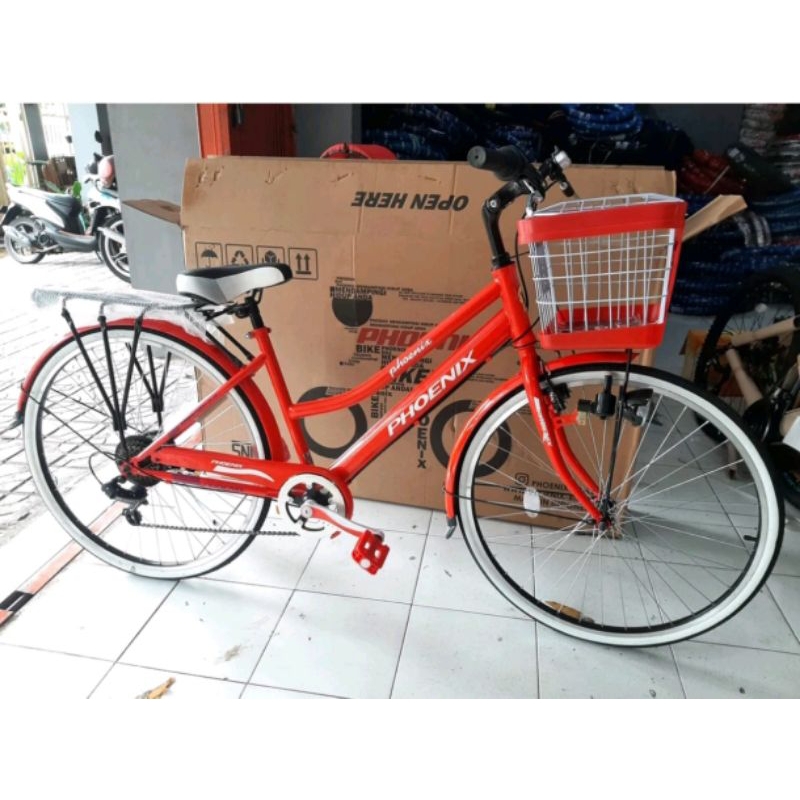 Jual SEPEDA PEREMPUAN DEWASA REMAJA 26 INCH EXOTIC ET 5503 SR 7 SPEED ...