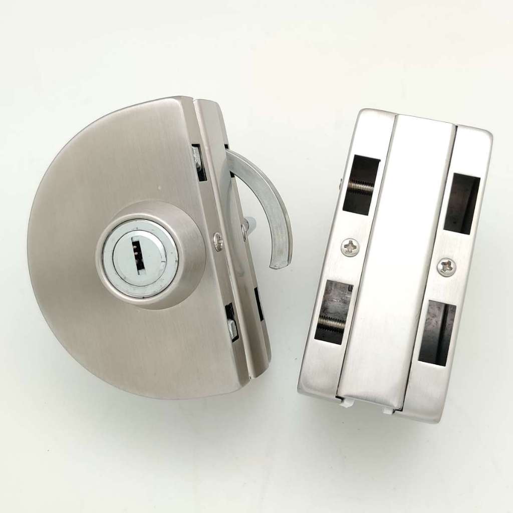 Jual Glass Door Hook Lock Tipe 38231 With Knob Kunci Pintu Kaca 12 Mm ...