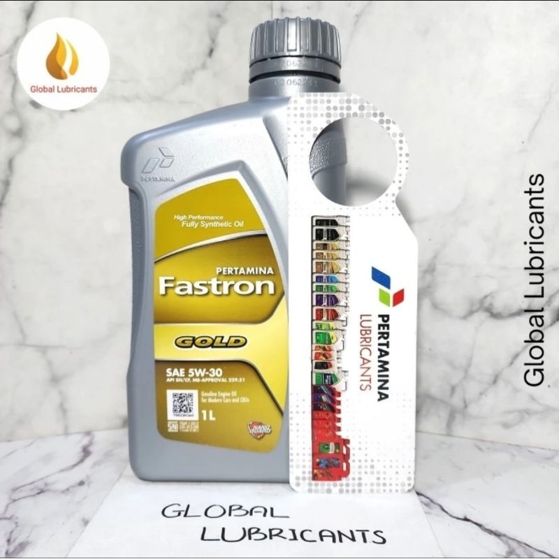 Jual Pertamina Fastron GOLD 5W-30 1 Liter (Oli Mesin Bensin/ Diesel ...