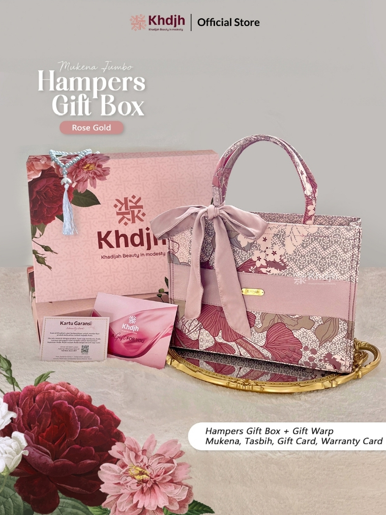 Jual Hampers Mukena Silk Premium Gift Set Box Kado Ukuran Jumbo