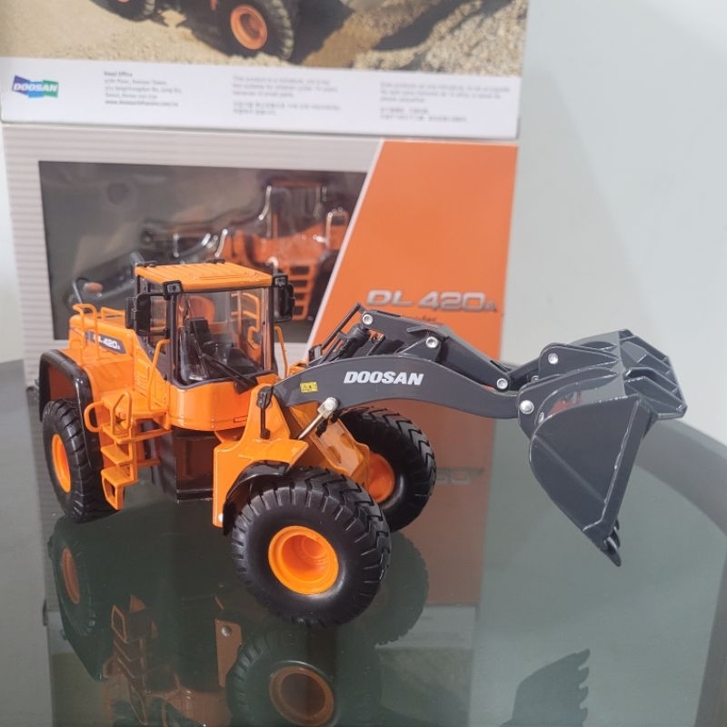 1/40 Doosan DL420A Wheel Loader Escala DieCast Modelo
