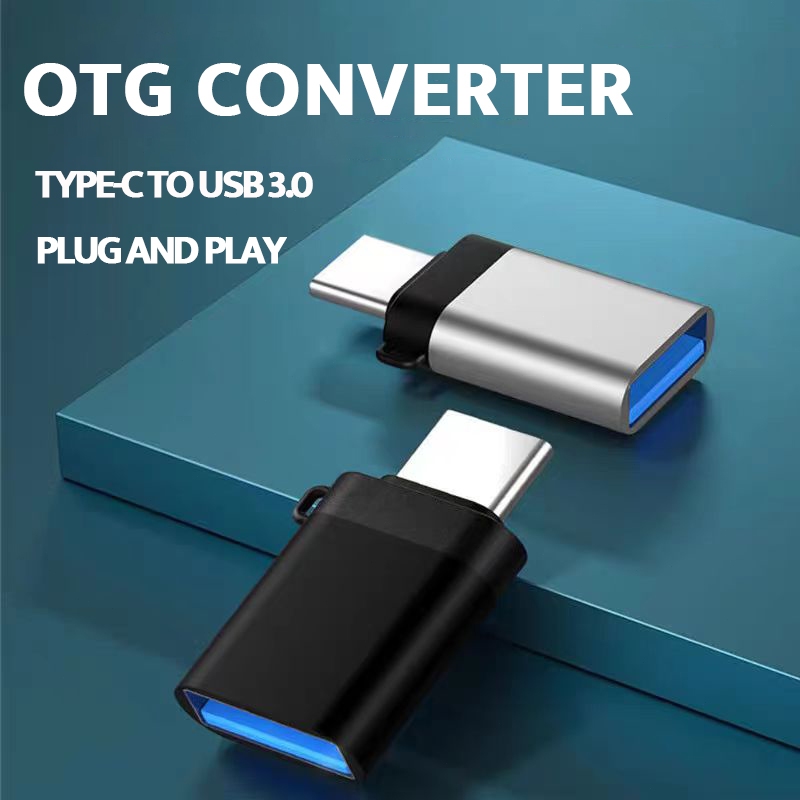 Jual Mini Portabel OTG Converter Type C to USB3.0 Konektor Adaptor usb ...