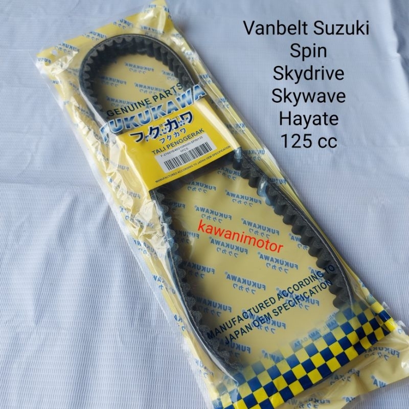 Jual Vanbelt Vanbel V Belt Fanbelt Suzuki Spin Skydrive Skywave Hayate ...