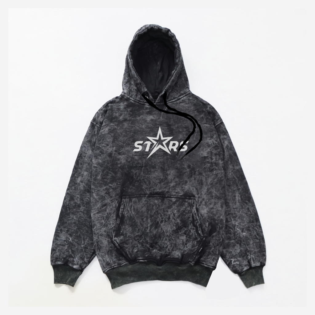 Jual Jaket Hoodie Sandwash STAR CLOWN Distro Simpel Polos Kekinian