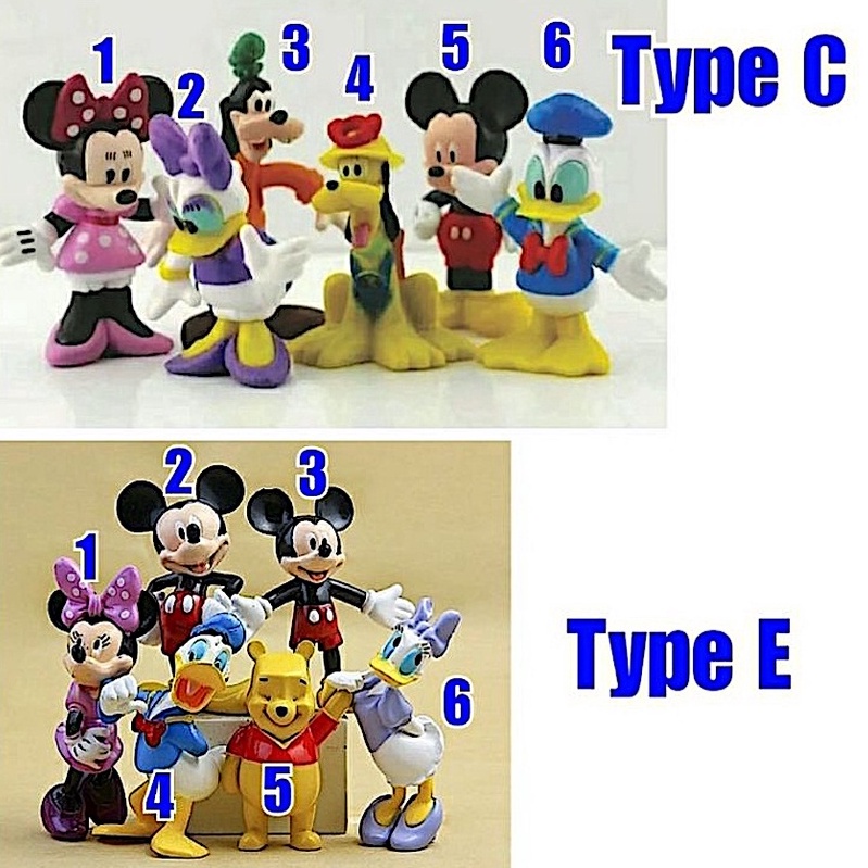 Jual Harga Favorit JUAL SATUAN Topper cakeminiatur figure Mickey Mouse ...
