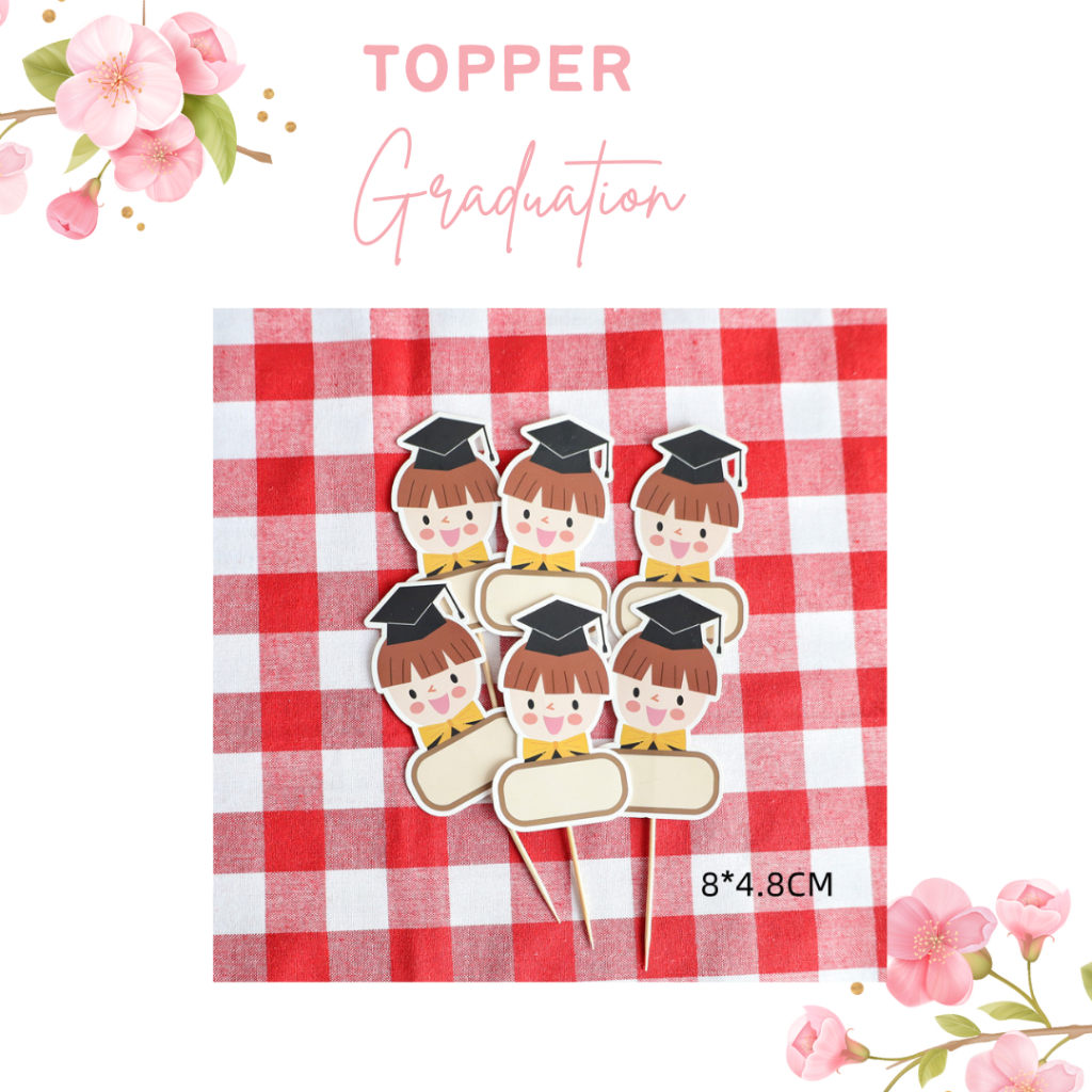 Jual Topper Cake Graduation Boy / Graduation Girl | Shopee Indonesia