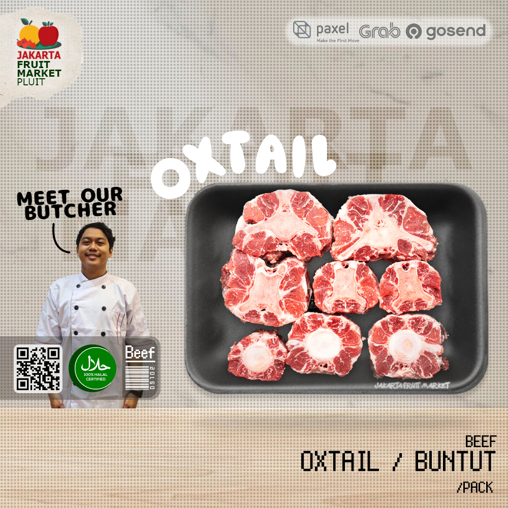 Jual OXTAIL / BUNTUT SAPI ox tail Premium Halal daging sop / bakar ...