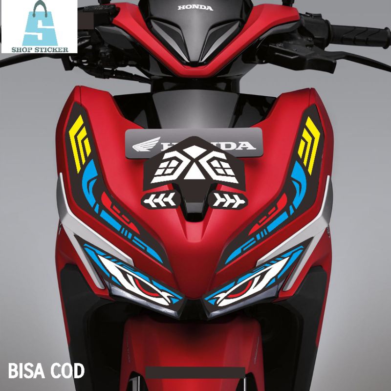 Jual STICKER LAMPU ALIS MOTOR VARIO 125 NEW 2023-STICKER LAMPU MOTOR ...