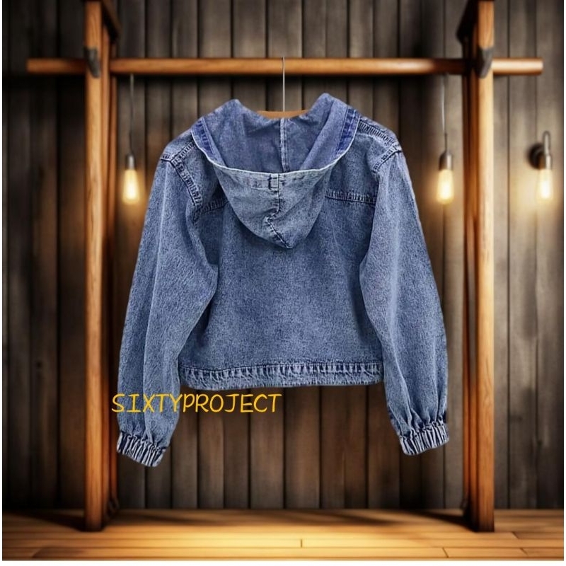 Jaket jeans hoodie online