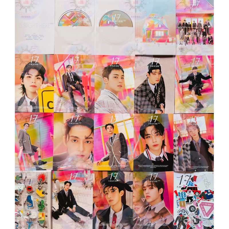 THE8 SEVENTEEN 17 IS RIGHT HERE HEAR DEAR Official Photocard